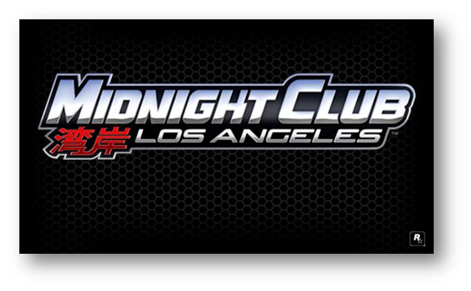 Midnight Club: Los Angeles Logo screen