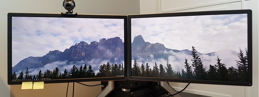moeilijk Arbeid Toezicht houden Windows 10 tip : afbeelding over meerdere monitors